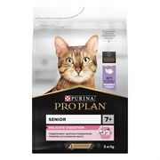 PRO PLAN® Delicate для кошек с чувствительным пищеварением С ИНДЕЙКОЙ  7+