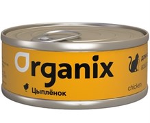 Organix консервы для кошек, с цыпленком