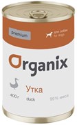 Organix монобелковые премиум консервы для собак, с уткой