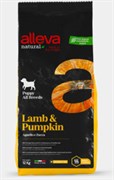 Alleva Natural Lamb & Pumpkin Puppy All Breeds, для щенков с ягненком и тыквой. для всех пород