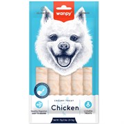 Wanpy Dog Крем лакомство для собак "нежное пюре" из курицы 70 г