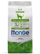 Сухой корм Monge Cat Speciality Line Monoprotein Adult для взрослых кошек, из кролика 1,5 кг