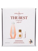 ISB The Best line Набор Andromeda шампунь для выпадающей шерсти 550 мл, кондиционер 120 мл + парфюм 2 мл в подарок