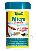 Tetra Micro Granules корм для мелких видов рыб 100 мл