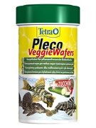 TetraPleco Veggie Wafers корм-пластинки с добавлением цуккини для донных рыб 100 мл