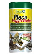 TetraPleco Veggie Wafers корм-пластинки с добавлением цуккини для донных рыб 250 мл