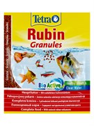 TetraRubin Granules корм в гранулах для улучшения окраса всех видов рыб 15 г (sachet)