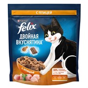 Феликс Doubly Delicious птица для кошек сухой корм