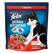 Феликс Doubly Delicious мясо для кошек сухой корм