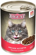 Зоогурман 17989 BIG CAT кон.д/кошек кусочки в желе Мясное ассорти 350г