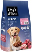 DOG`S MENU Junior 10 кг полнорационный сухой корм для щенков с индейкой