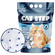 Cat Step Arctic Blue наполнитель впитывающий силикагелевый