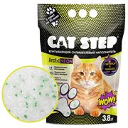 Cat Step Arctic Neon наполнитель впитывающий силикагелевый