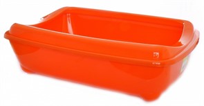 Moderna Туалет-лоток средний с рамкой artist medium + rim, 42х30х12  оранжевый