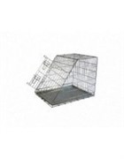 Клетка металлическая с уклоном, 75*54*60см (Wire cage with slope side) 150375
