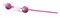 Rogz Плюшевые мячики Grinz с кошачьей мятой, розовые - фото 23339