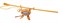 Rogz Плюшевая игрушка-дразнилка Flossy Grinz с кошачьей мятой, оранжевая - фото 23351