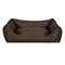 Tappi "Ротонд" прямоугольный лежак с подушкой, шоколад - фото 30485