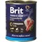 Brit Premium by Nature консервы с говядиной и рисом для собак - фото 39461