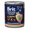 Брит Brit Premium By Nature консервы с индейкой и уткой для взрослых собак всех пород - фото 41750