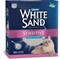 White Sand комкующийся наполнитель для чувствительных кошек, без запаха, коробка - фото 42421