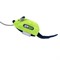 Игрушка для кошек JOYSER Cat Teaser Дразнилка на стеке Мышка со звуковым чипом зеленая, 56 см - фото 44303